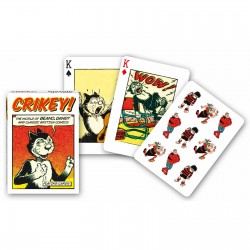 Carti de joc de colectie cu tema "Crickey the Cat - Classic British Comics"